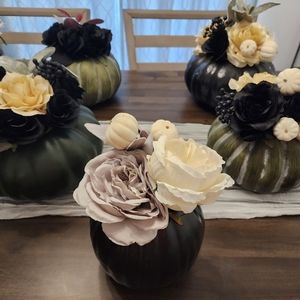 Pumpkin Centerpieces